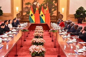 Vice President Bawumia in bilateral talks with China