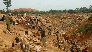 File photo of a mining pit