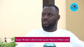 Ghanaian actor from the popular Ghanaian TV series, ‘Kejetia vs Makola’, Lawyer Nti