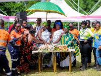 There was joy and excitement among mothers from communities within the Nkran Zone