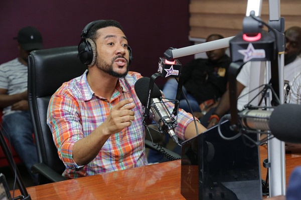 Majid Michel has vowed never to kiss in movies again