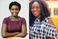 Joy News reporter Kareen Dodoo and TV3 journalist, Nana Akua