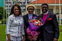 Bishop Charles Agyinasare and his family
