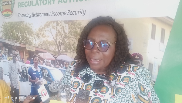 Rosina Akrofi is the leader education and sensitization expert at the NPRA