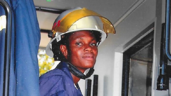 Grace Fosu was fired for getting pregnant in her first 3 years in to the Ghana National Fire Service