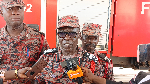 The Ashanti Regional Fire Commander, ACFO1 Peter Tetteh