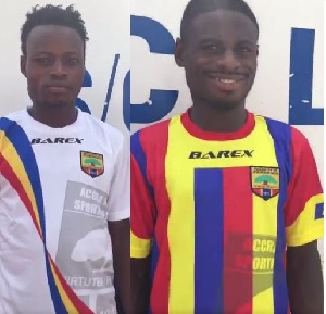 Alhassan and Nimo in the new Phobia jersey