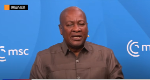 President John Dramani Mahama is Ghana's president