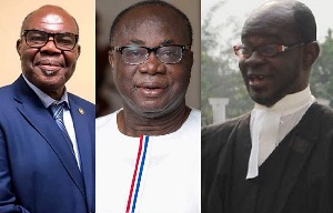 Nii Ayikoi Otoo, Freddy Blay and Frank Davies are reportedly being considered by the president