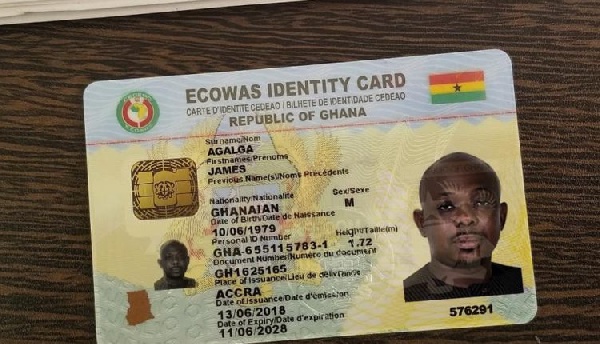 Fake Ghana Card for a Minority MP