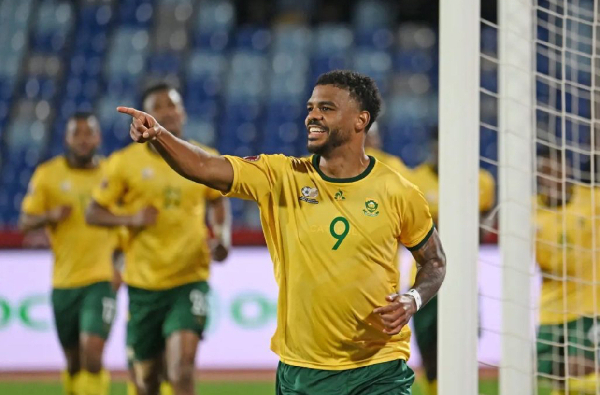 South Africa defeated Angola 2-1 at the Grand Stade de Marrakech