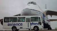Aviance Ghana plane
