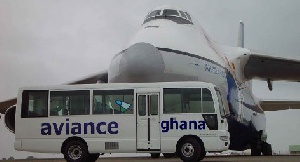 Aviance bus at the KIA
