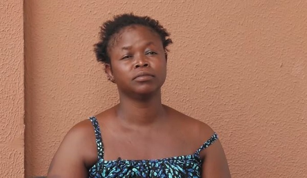 Harriet Amuzu claimed the police took no action when she reported her handsband