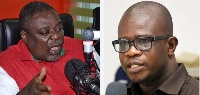 Koku Anyidoho and Prof Michael Kpessa-Whyte