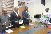 Annoh-Dompreh pledged the new board's commitment to working with the minister of finance