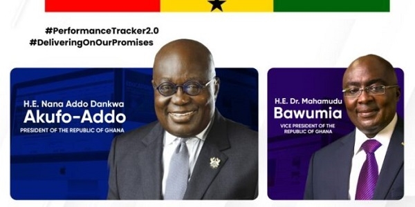 President Nana Addo Dankwa Akufo-Addo and Vice President, Dr Mahamudu Bawumia