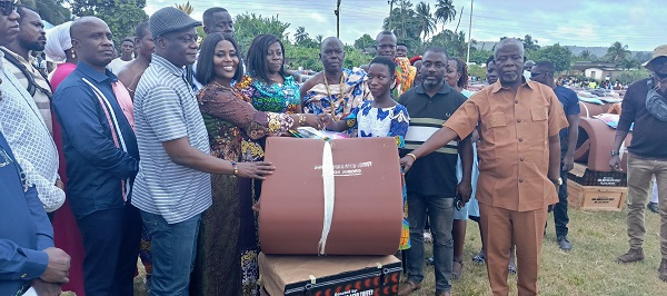 Some beneficiaries expressed their heartfelt gratitude to Dorcas Affo-Toffey