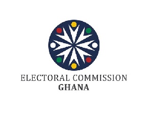 File photo: Logo of Ghana's Electoral Commission