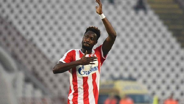 Ghanaian striker, Richmond Boakye-Yiadom