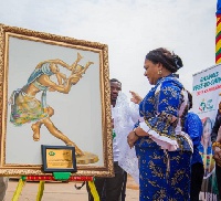 First Lady, Mrs. Rebecca Akufo-Addo launching the 'Free to Shine Campaign'