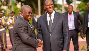 Akufo Addo And Ouattara