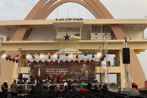 A candlelight vigil was held at the Independence Square in honour of the late Daddy Lumba