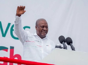 Former president, John Mahama