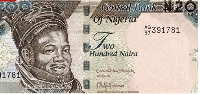 Nigerian Naira note