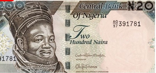 Nigerian Naira note