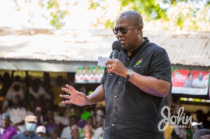 Flagbearer for the National Democratic Congress, John Mahama