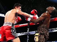 Habib Ahmed got knocked out in the 6th round by Gilberto Ramirez