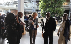 Martin Amidu, Special Prosecutor with others in Denmark for the Corruption Conference