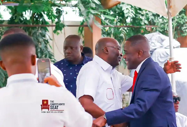 Dr Bawumia hosted members of the Minority Caucus at his residence