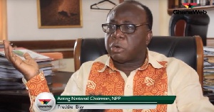 Freddie Blay, the National Chairman of the ruling NPP