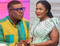 Rockson-Nelson Dafeamekpor (L) is married to Ebi Bright (R)
