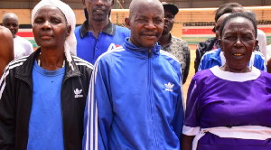 Members of the Meru chapter of Masters Athletics Kenya train together as part of a national network Members of the Meru chapter of Masters Athletics Kenya train together as part of a national network