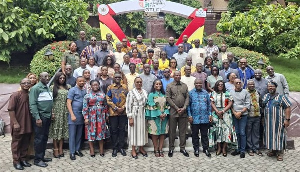 A group photo from the event