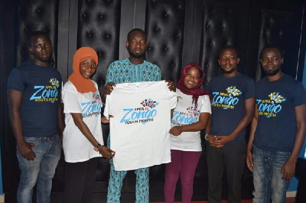 Some Executives of the Change for Zongo Youth with CEO of Afro-Arab Group