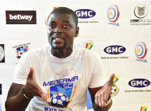 Medeama SC coach Samuel Boadu