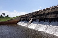 The Barekse Dam supplies raw water to the Barekese Treatment Plant of the GWCL
