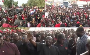 Scenes form Bereku during Vice President Dr Mahamudu Bawumia's visit