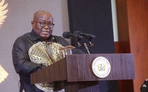 President Akufo-Addo says his government intends making the public sector go paperless