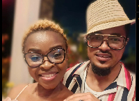 Van Vicker and his wife, Adjoa