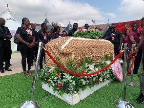 His burial and final funeral rites was held in his hometown, Asokore Mampong