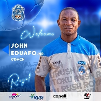 Kotoku Royals head coach, John Eduafo