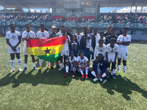 Ghana's U-16 girls' team, the Black Damsels