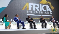 President Nana Akufo-Addo at the Africa Investment Forum