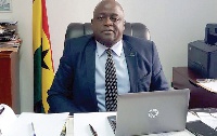 CEO of the Ghana Railway Development Authority, Richard Diedong Dombo
