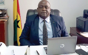 CEO of the Ghana Railway Development Authority, Richard Diedong Dombo